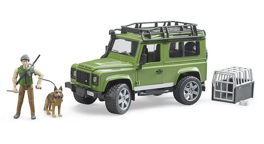 Bruder 02587 Land Rover With Dog