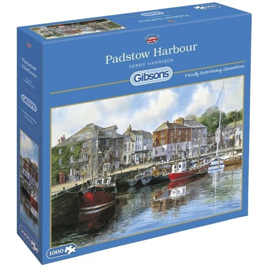 Jigsaw 1000pc Gibson - Padstow Harbour