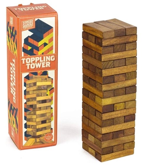 Toppling Tower (wood Game W/s)