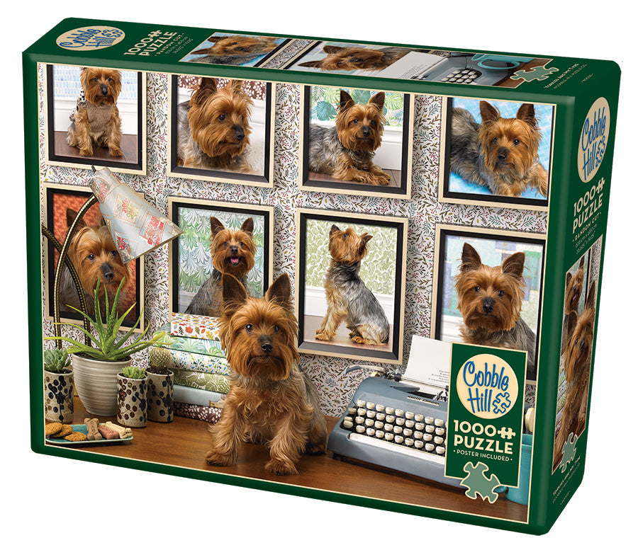 Jigsaw 1000pc Cobble Hill - Yorkies Are My Type