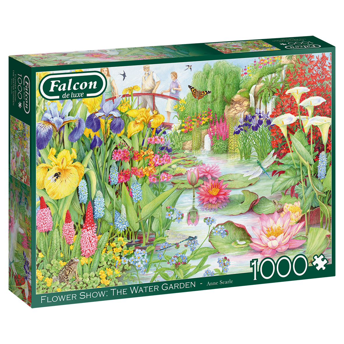 Jigsaw 1000pc Falcon De Luxe - Flower Show Water Garden