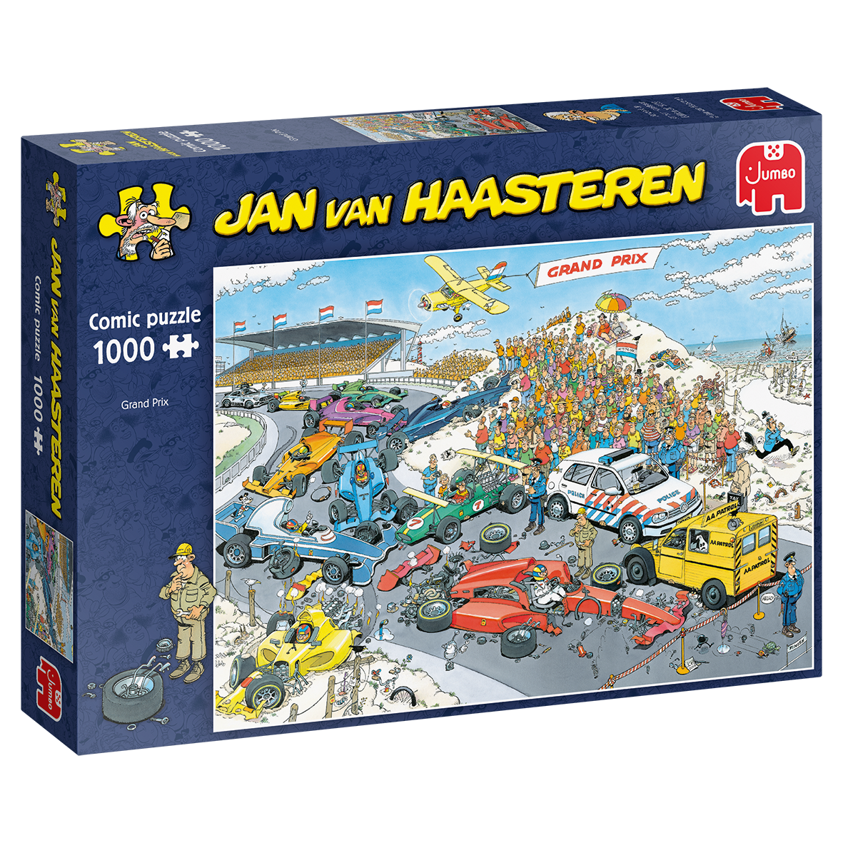 Jigsaw 1000pc Jan Van Haasteren - Grand Prix