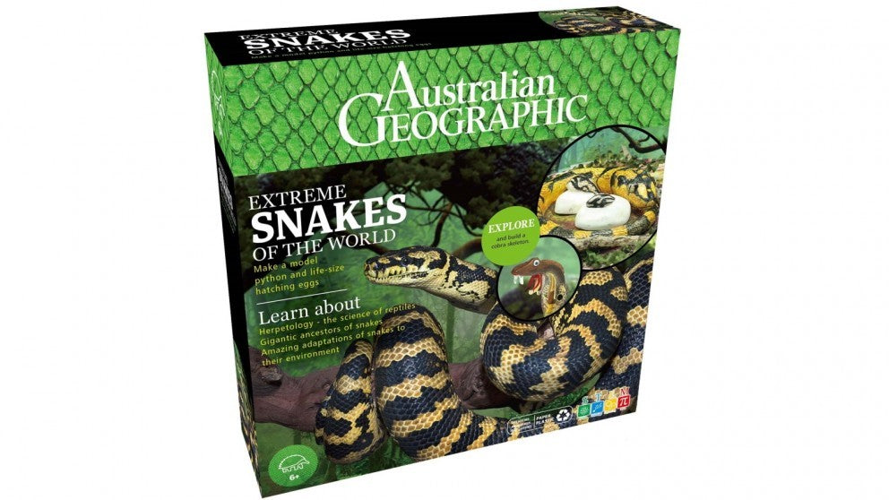 Aust Geographic Snakes Of The World
