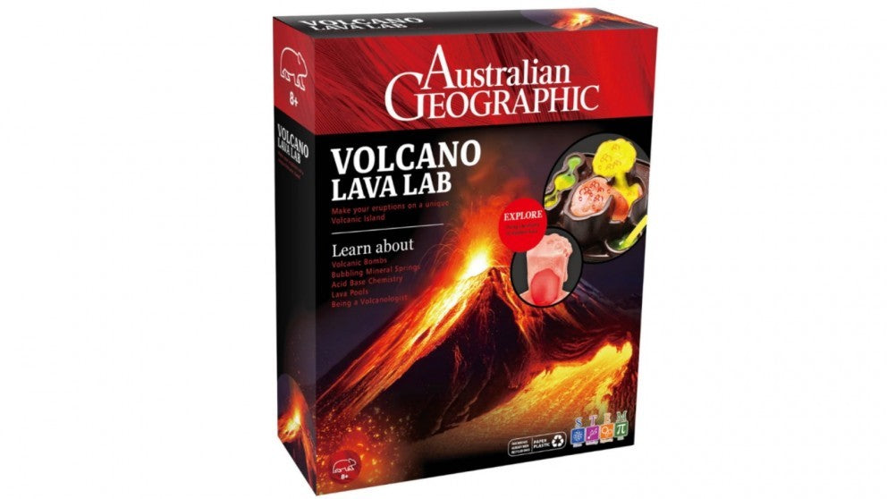 Aust Geographic Volcanic Lava