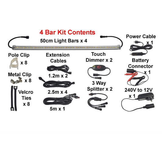 Power Strip Light Bar Kit - 4