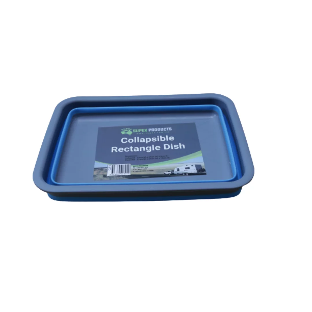 Collapsible Rectangle Dish