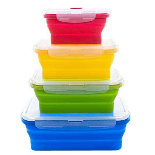 Collapsible Set Of 4 Containers Supex