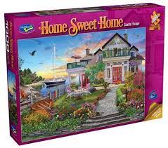 Jigsaw 1000pc Home Sweet Home - Coastal Escape