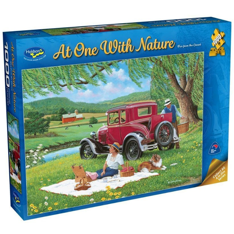 Jigsaw 1000pc At One With Nature - Far From The Crowd