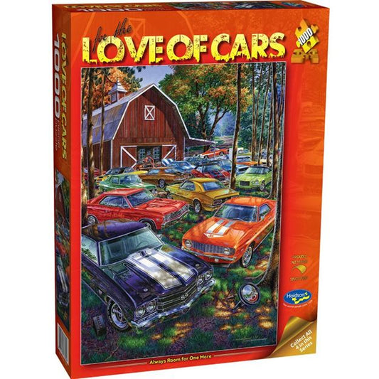 Jigsaw 1000pc For Love Of Cars - Always Room