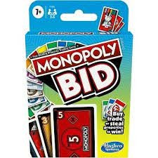 Card Game Monopoly Bid