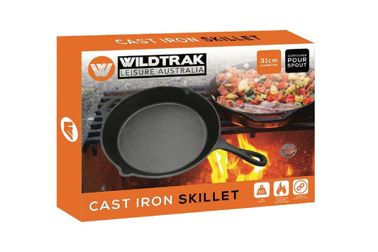 Frypan Cast Iron Skillet 31cm